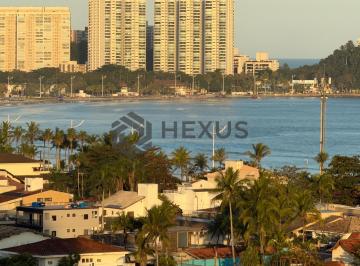 Foto · Apartamento com varanda gourmet vista mar e lazer a 500m da praia na Enseada, Gu