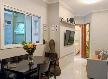 Sala de estar / jantar · Apartamento à venda 2 quartos 1 suíte 1 vaga Scarpelli - Santo André - SP