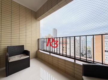 1cd47631c5dffb651cb1a5fde4f59017c55dbe6b · Apartamento para alugar, 150 m² por R$ 7.500,02/mês - Aparecida - Santos/SP