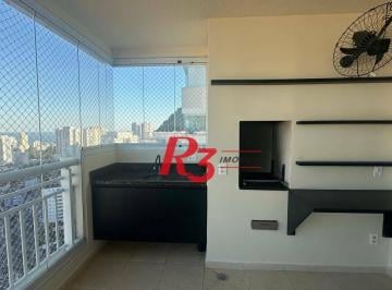 d1fbc698651889295b51300cad235edd2110c4e9 · Apartamento para alugar, 150 m² por R$ 9.547,78/mês - Marapé - Santos/SP