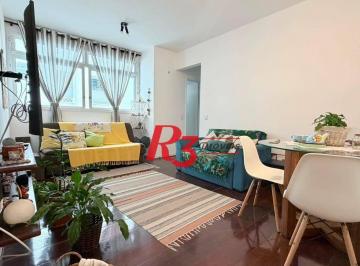 6017b918fde5b21ac0586637e94f0abad5f0d413 · Apartamento com 2 dormitórios para alugar, 90 m² por R$ 4.500,00/mês - Pompéia - Santos/SP