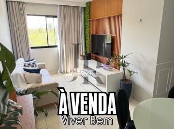 Foto 02 · Apartamento à venda em Pitimbu, Condomínio Viver Bem: 2 quartos, 1 banheiro e 1 vaga de garagem!