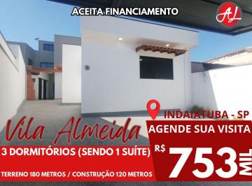 Casa de 3 quartos, Indaiatuba · Casa Nova A Venda - Região Central E Próximo Ao Parque Ecológico De Indaiatuba - SP!