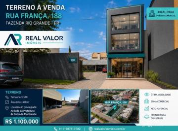 Comercial · 480m² · Terreno Comercial à Venda na Rua França, 188 - Fazenda Rio Grande/Pr