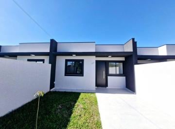 Casa · 60m² · 2 Quartos · 1 Vaga · Casa Nova para Locação de 02 Dormitórios no Bairro Gralha Azul em Fazenda Rio Grande Pr