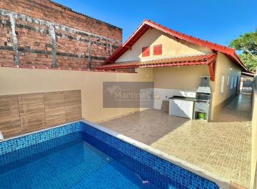 Foto 01 · Imperdível! Casa à venda em Mongaguá-SP, bairro Agenor de Campos, 2 quartos, 1 suíte, 2 vagas de gar