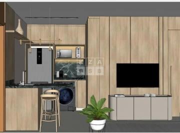 Apartamento · 26m² · 1 Quarto · 1 Vaga · Kitnet no Top Master! 1 quarto, reformada e mobiliada na CCSW 4.