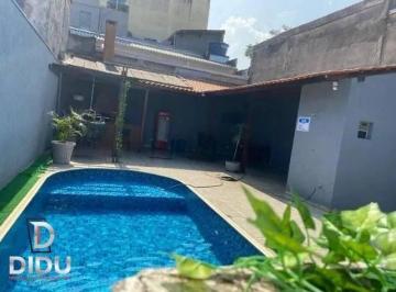 Casa · 353m² · 3 Quartos · 5 Vagas · Sobrado Completo na Chácara Mafalda | 3 Suítes | Piscina | Sauna | 5 Vagas | Estuda Permuta