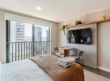 Apartamento · 24m² · 1 Quarto · Studio de alto padrão construtivo mobiliado no bairro Moinhos de Vento, planta d