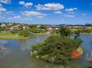Lago no condomínio · Terreno à venda Condomínio Estância Marambaia em Vinhedo