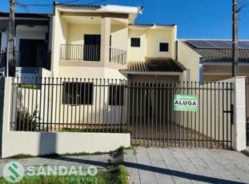 Casa · 140m² · 3 Quartos · 2 Vagas · LOCAÇÃO | Sobrado, com 3 dormitórios em JARDIM SANTA HELENA, MARINGA