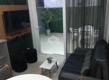 Apartamento · 67m² · 1 Quarto · 1 Vaga · Apartamento 1 dormitório, com terraço privativo com spa, planta ampla na Zona No