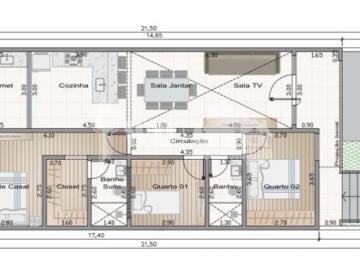Casa · 120m² · 2 Quartos · 1 Vaga · Casa 2 quartos - Parque São Bento