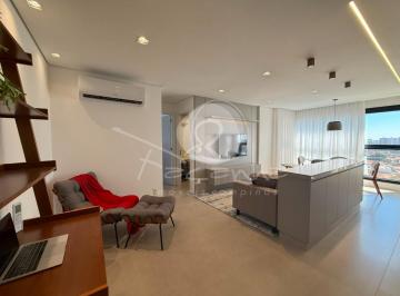 Foto 01 · Apartamento para locação no Nova Campinas em Campinas - Mobiliado e Sofisticado com 2 suítes.