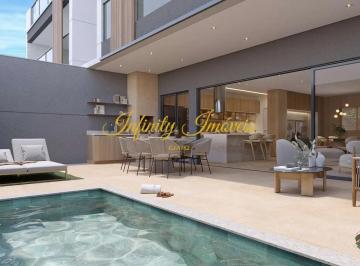 Casa · 301m² · 5 Quartos · 2 Vagas · Barra Home Design Casas Triplex de 301 a 368 m² com até 5 suítes
