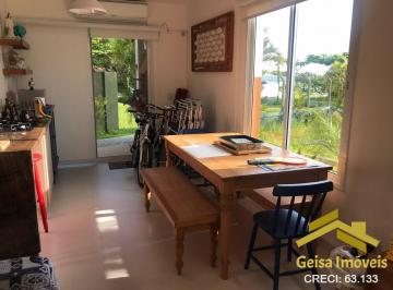 Casa · 100m² · 3 Quartos · 1 Vaga · Sobrado para locação anual frente para o mar - Cantão de Boraceia