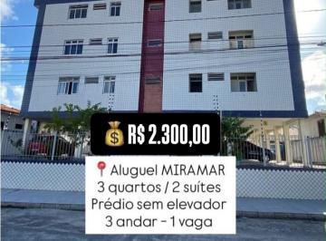 Apartamento de 3 quartos, João Pessoa · Apartamento para alugar no Miramar com 3 quartos