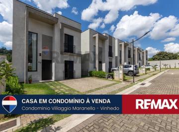 Casa · 144m² · 3 Quartos · 2 Vagas · Casa à venda, 144,50m² - Villaggio Maranello, Vinhedo-SP. 3 Dormitórios e 4 Banheiros.