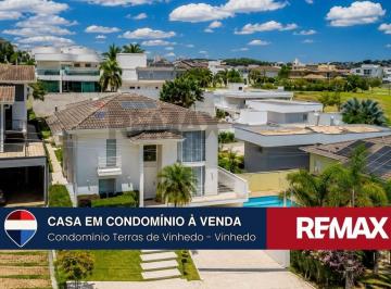 Casa · 480m² · 4 Quartos · 4 Vagas · Vende-se casa com 4 suítes, escritório, piscina, lareira, área gourmet e sala de TV. Terras de V