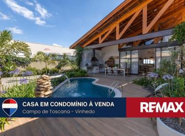 Casa · 350m² · 3 Quartos · 5 Vagas · casa à venda em Vinhedo no condomínio Campo de Toscana