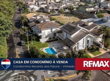Casa · 275m² · 3 Quartos · 4 Vagas · Vende-se casa com 3 suítes, escritório e piscina no Recanto dos Paturis - Vinhedo