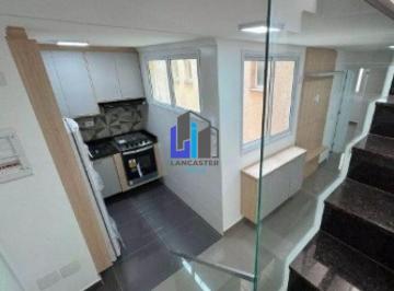 Apartamento · 84m² · 2 Quartos · 1 Vaga · Cobertura à Venda e Locação ? Bairro Campestre ? Santo André