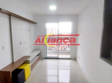 Apartamento · 63m² · 2 Quartos · 1 Vaga · Apartamento com 2 quartos para alugar,  63m² - Jd. Flor da Montanha - Guarulhos/SP - por R$3.035,00