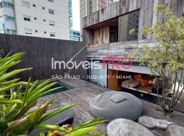 Apartamento · 240m² · 3 Quartos · 4 Vagas · Cobertura a venda proxima ao Parque do Povo no Itaim com 240m2, 3 suites, 4 vagas, piscina e rooftop