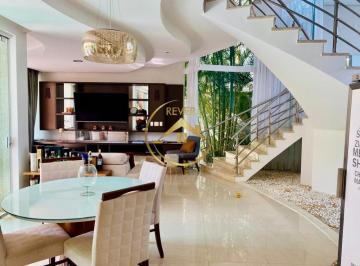 Casa · 350m² · 4 Quartos · 4 Vagas · Sobrado à venda em Campinas, Alphaville Dom Pedro, com 4 suítes, com 350 m²
