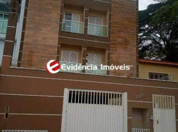 Apartamento · 96m² · 2 Quartos · 1 Vaga · Cobertura com 2 dormitórios para alugar, 96 m² por R$ 1.600,00/mês - Jardim Paraíso - Santo André/SP