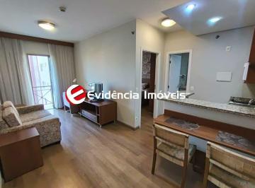 Apartamento · 37m² · 1 Quarto · 1 Vaga · Flat Mobiliado 1 Dorm. com Varanda e 1 Vaga – Santa Paula, São Caetano do Sul