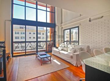 sala · Apartamento Duplex - Jardim América - 1 Dormitório - 75m².