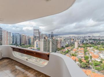 Terraço panorâmico · Apartamento Cobertura - Vila Nova Conceição - 501,49m².- 3 Suítes - 3 Vagas - Vista Panorâmica