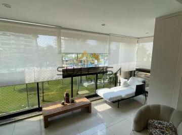 Apartamento · 103m² · 2 Quartos · 2 Vagas · Apartamento mobiliado de 2 quartos com suíte para alugar no Condomínio Waterways – Orla da Barra da