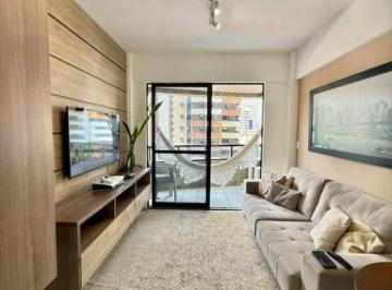 552e871f087597debd95bb7fc916fbf1ec124467 · Apartamento com 3 dormitórios à venda, 84 m² por R$ 735.000 - Ponta Verde - Maceió/AL