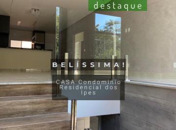Casa · 170m² · 3 Quartos · 5 Vagas · CASA PARA LOCAÇÃO NO CONDOMÍNIO RESIDENCIAL DOS IPES JUNDIAI