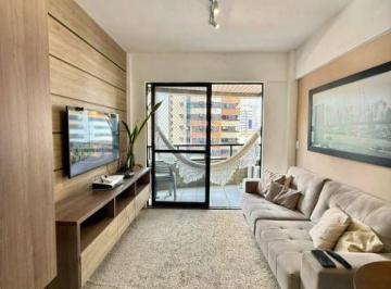 552e871f087597debd95bb7fc916fbf1ec124467 · Apartamento com 3 dormitórios à venda, 84 m² por R$ 735.000 - Ponta Verde - Maceió/AL