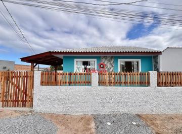 Casa · 42m² · 2 Quartos · 1 Vaga · Casa nova de esquina 2 quartos em Praia de Leste