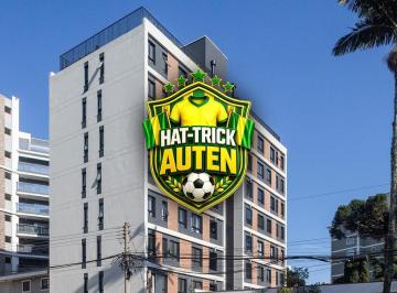 Fachada · Apartamento à venda no Alto da XV, Curitiba-PR: 2 quartos, 1 suíte, 2 banheiros, 1 vaga de garagem,