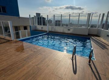 Apartamento de 2 quartos, Praia Grande · 2 Dormitórios com Suíte, Varanda Gourmet e Lazer Completo, 64 m² - Guilhermina, Praia Grande/SP