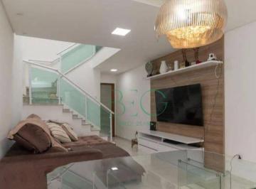 1037930094530c2ecbb6c3bd8316cf21edc12ff1 · Sobrado com 3 dormitórios à venda, 110 m² por R$ 619.000 - Chácara Belenzinho - São Paulo/SP