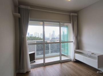 Apartamento de 1 quarto, São Paulo · LINDO APTO PARA LOCAÇÃO NO BROOKLIN - 1 DORM - SEMI MOBILIADO - 1 VAGA - AR CONDICIONADO