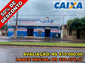 Comercial , Caiapônia · Imóvel Comercial com 388m² de área de terreno e 188,4m² de área privada - Caiaponia/GO
