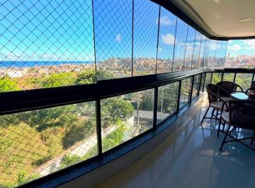 Apartamento de 2 quartos, Salvador · 2/4 suíte, varanda, armários planejados, vista mar, 62m2, 1 vaga coberta, infra completa Boca do Rio