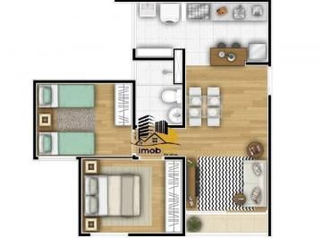 Apartamento · 50m² · 2 Quartos · 1 Vaga · Apartamento à venda em Valinhos, Jardim Ribeiro, com 2 quartos, com 50 m², Residencial Santa Clara