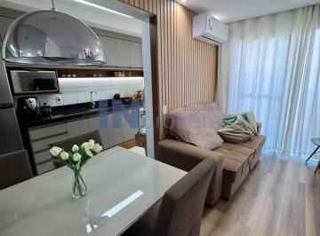 Foto 01 · Lindo apartamento para Locação no Residencial Paraíso, Várzea Paulista/SP, 52m2, 2 dormitórios, Armá