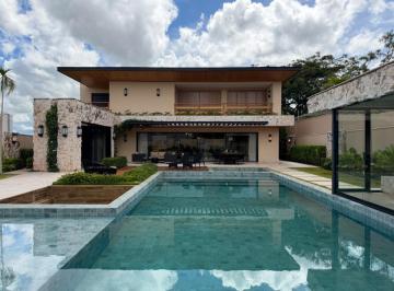 ebc2130a-1a13-4315-8fe6-fa592e16fdf3 · Casa no condomínio Borda do Parque para venda com 4 quartos, sendo 4 suítes, 1,024m²