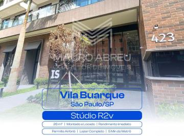 Apartamento de 1 quarto, São Paulo · Stúdio à venda montado, alugado, na Vila Buarque, São Paulo/SP