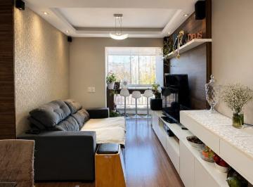 Apartamento · 69m² · 3 Quartos · 1 Vaga · Apartamento Semimobiliado com 3 Dormitórios, Suíte e Churrasqueira na Marechal M
