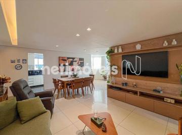 Sala · Apartamento | 4 Quartos | 1 Suíte | 100,14 m²; | 2 Vagas Paralelas | Fernão Dias